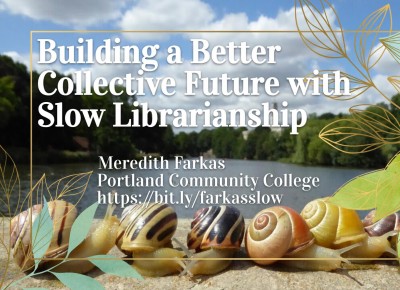 What is slow librarianship?